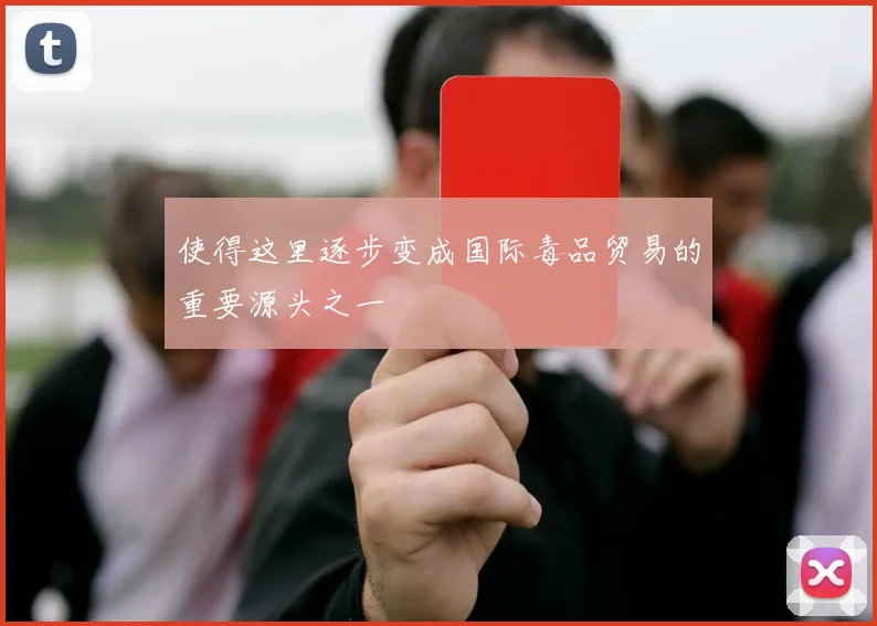 使得这里逐步变成国际毒品贸易的重要源头之一